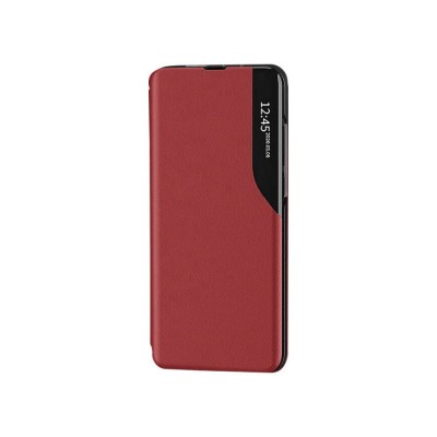 Husa Samsung Galaxy S23, Tip Carte Eco Book Compatibila, Piele Ecologica, Rosu
